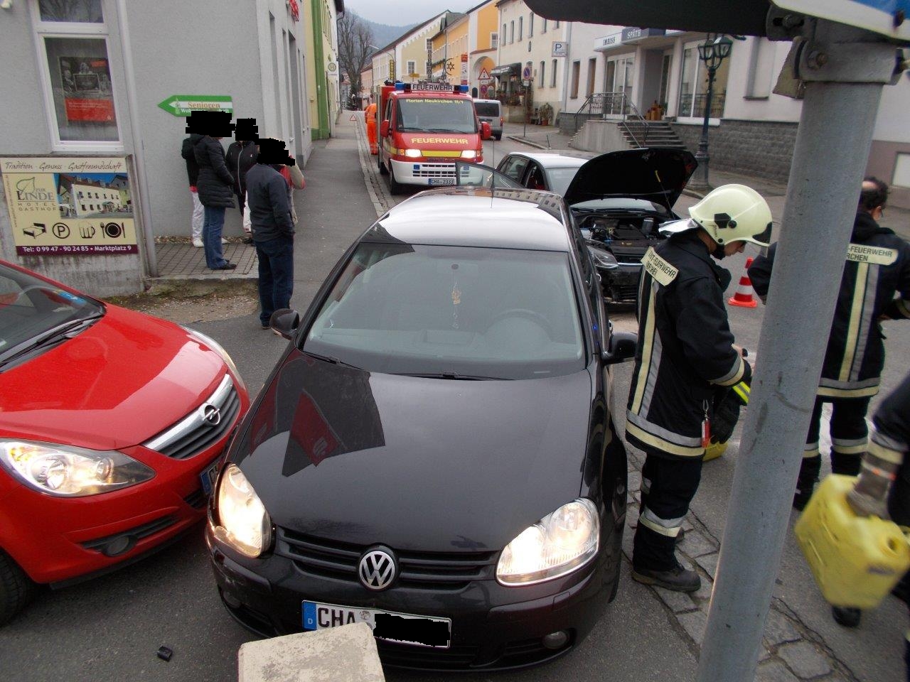 Verkehrsunfall in der Marktstraße