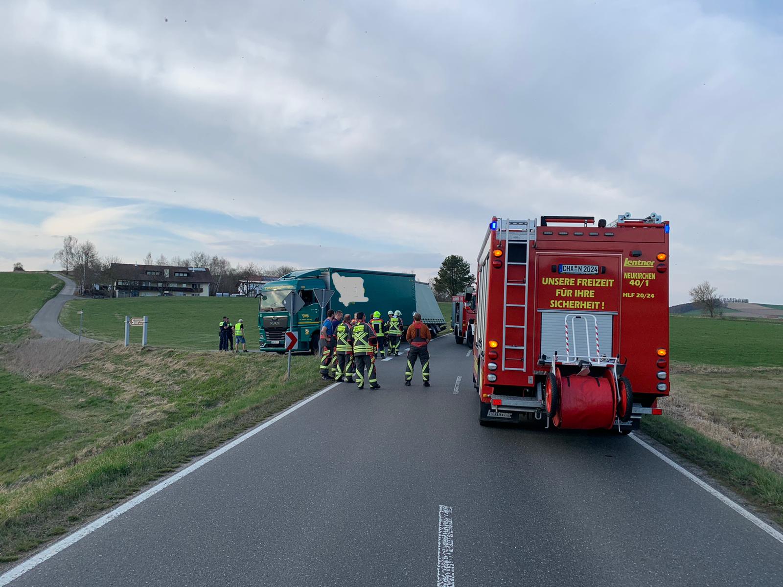 LKW Unfall Haselbrcke 4