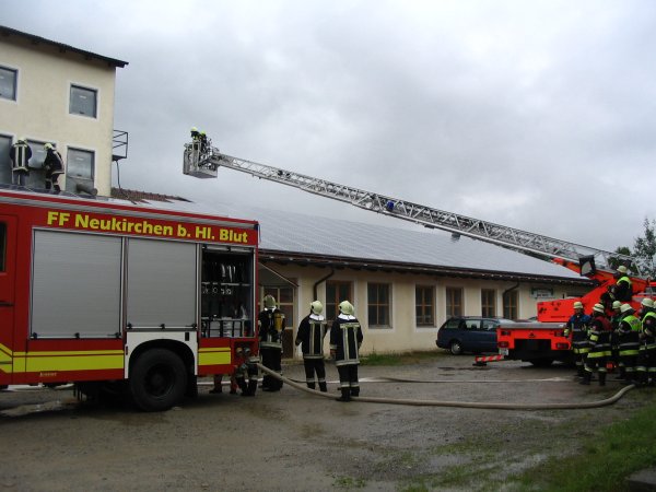 Spänebunkerbrand verlief glimpflich