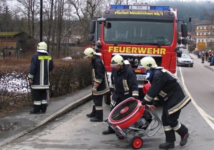 Hochleistungslüfter wird vorbereitet