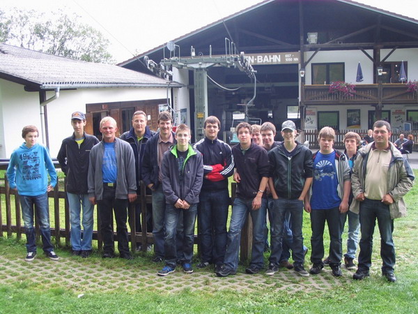 Die Gruppe war sehr erfreut über die Aktivitäten