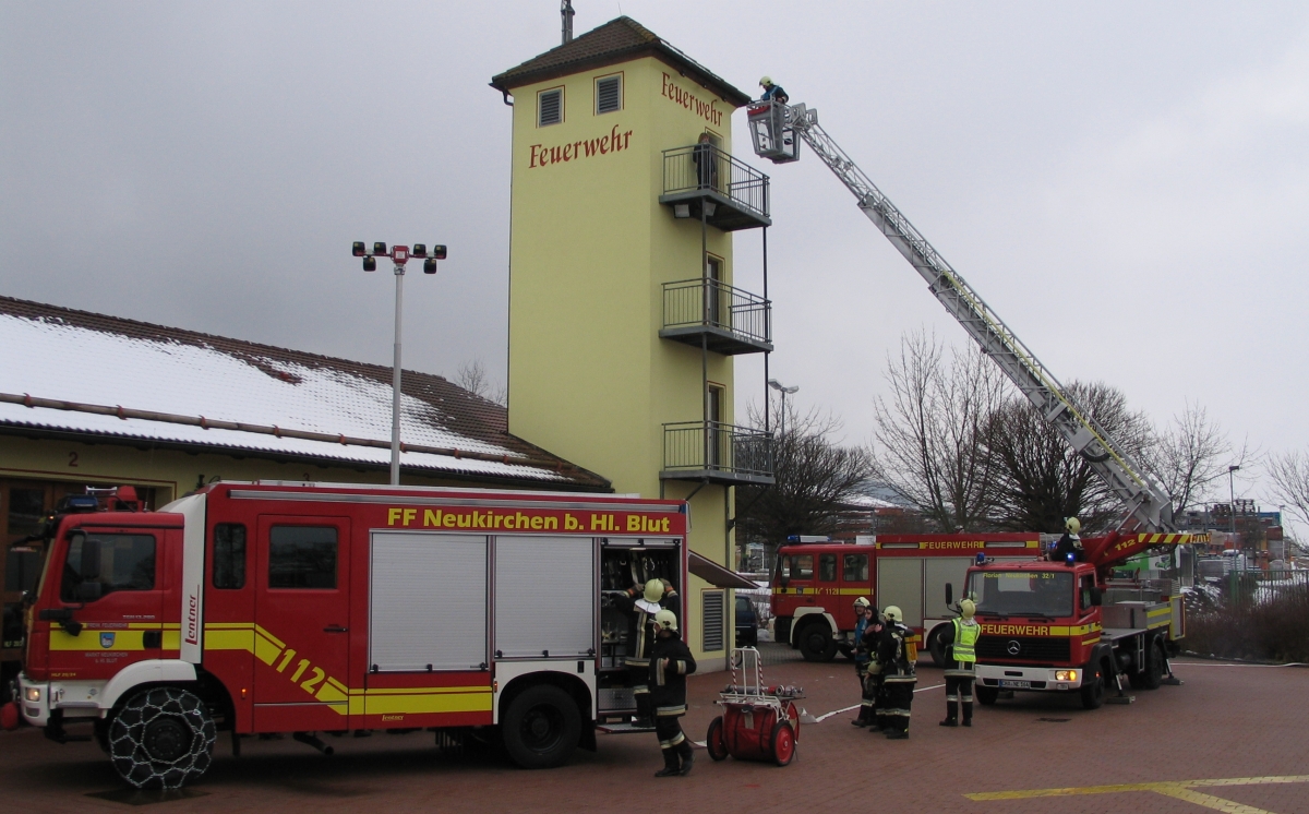 Personenrettung vom Turm