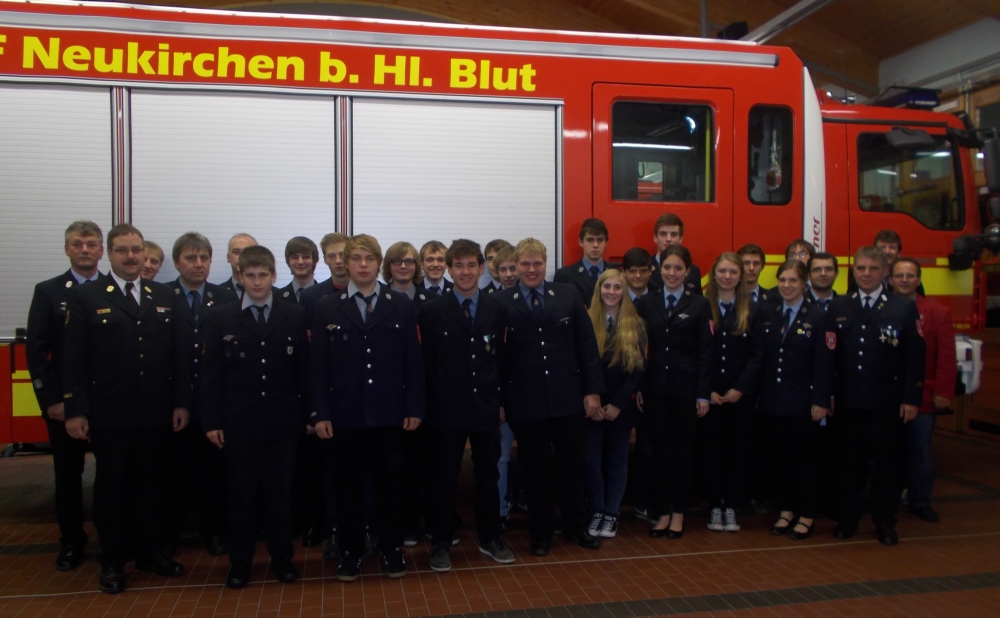 Teilnehmer und Ausbilder des Funklehrgang 2015