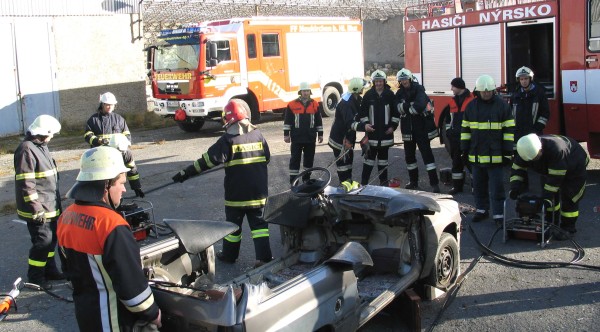 THL-Übung in Tschechien